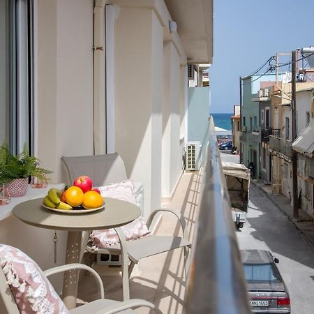 Center Manolia Dream 3 Bedroom Apartment 100M Away From The Beach Chania  Buitenkant foto